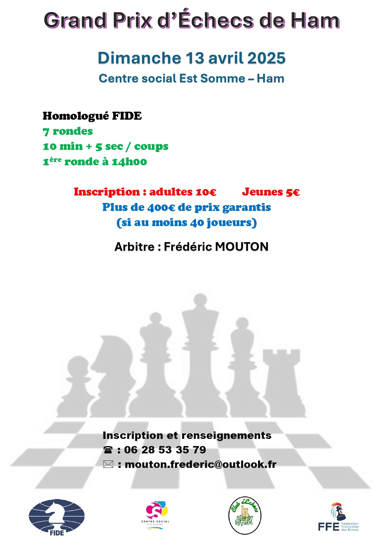 Rapide de Ham – Avril 2025